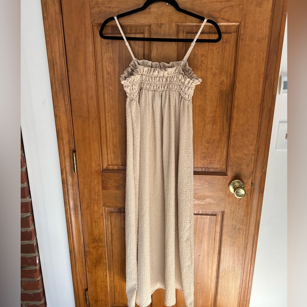 ASOS cream dress